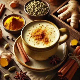 Zlaté mlieko – kurkuma latte Kurkuma latte