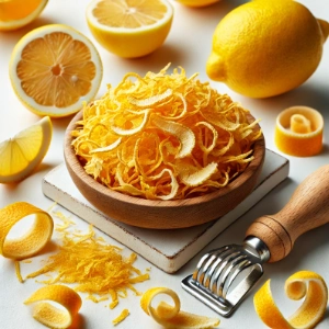 Citrónová kůra – sušená kůra na pečení a vaření