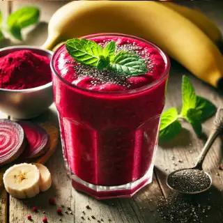 Smoothie s červenou řepou