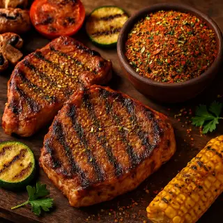 Bylinková marináda s medvědím česnekem