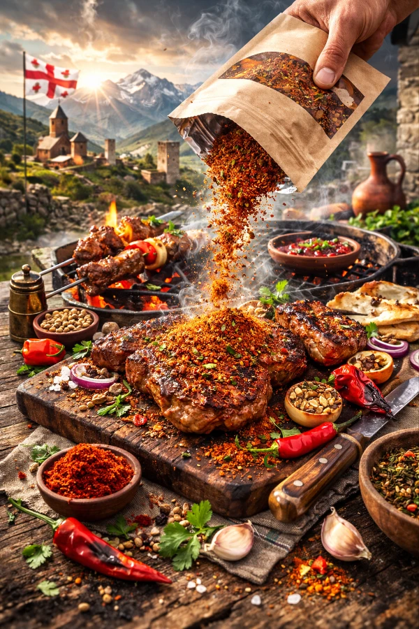 Adžika – kaukazská koreniaca zmes HERBI