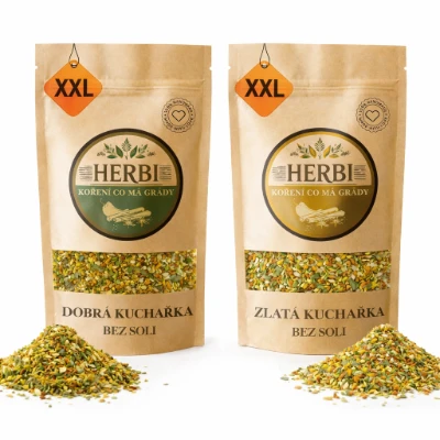 Zlatá kuchařka bez soli – detail směsi