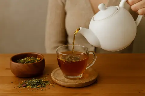 Podávání čaje Vysoký tlak