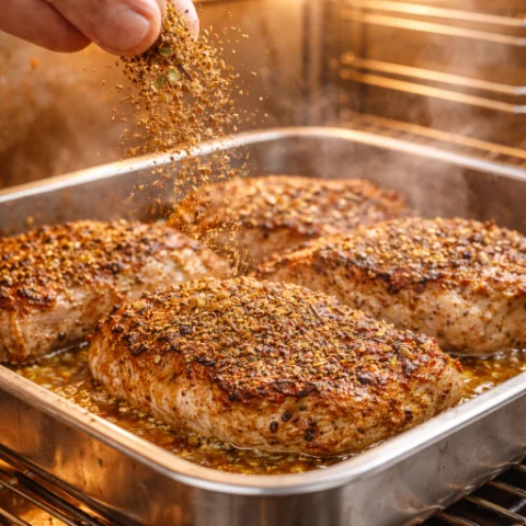 Pečená rascová krkovička