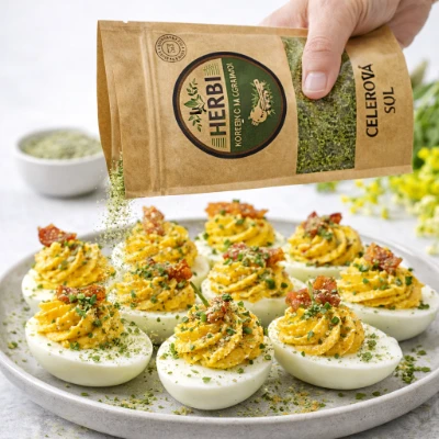 Detail štruktúry zelerovej soli