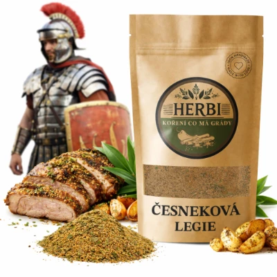 Detail zmesi Cesnaková légia