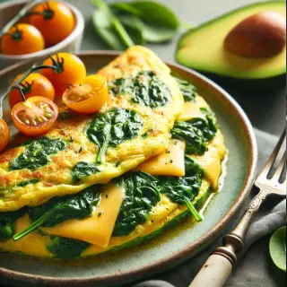 Krémová špenátová polévka