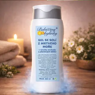 Gel se solí z Mrtvého moře 300 ml