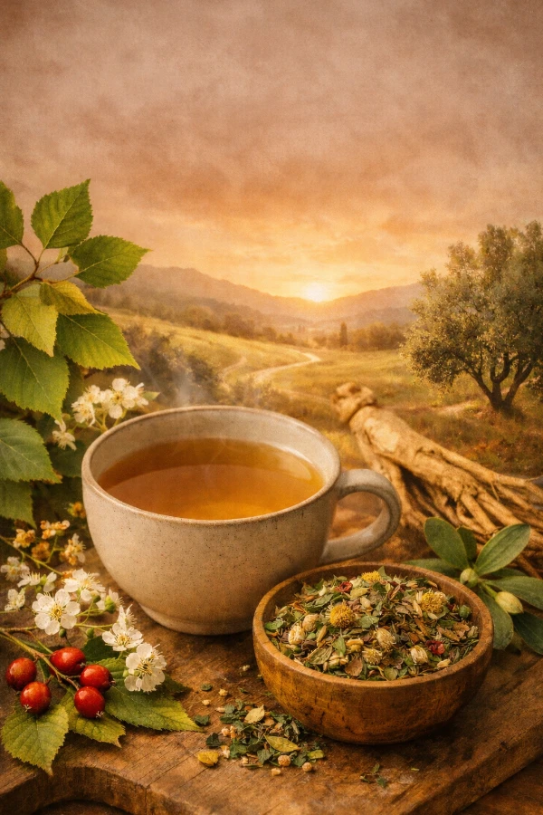 Bylinný čaj na cholesterol
