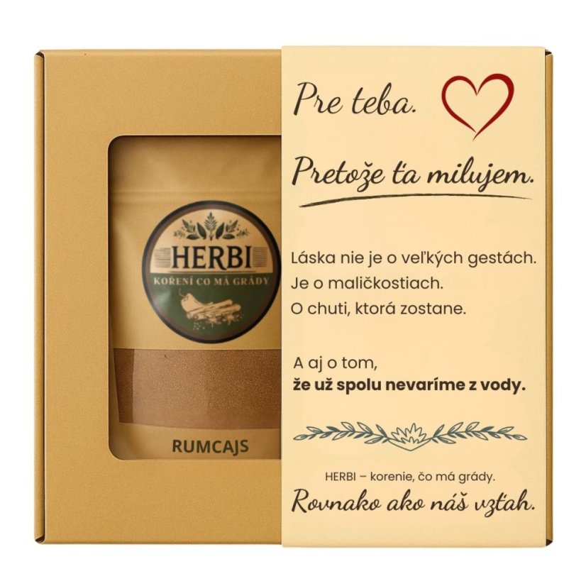 Darčeková sada Pretože ťa milujem – Rumcajs, Manka a Cipísek