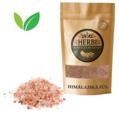 Himálajská sůl hrubá 500 g – růžová přírodní sůl do mlýnků a na gril