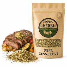 Pepř česnekový – pikantní koření na maso, zeleninu a gril