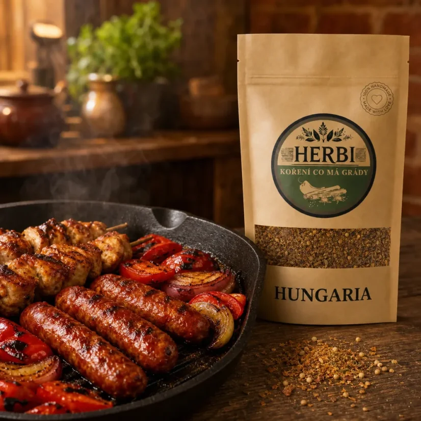 Koření Hungaria, 50 g – pikantní maďarská směs koření na guláše a grilování