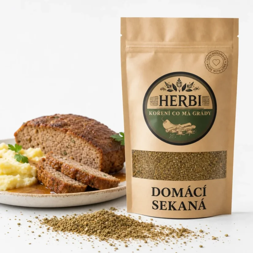 Domácí sekaná – tradiční koření pro šťavnaté maso - Hmotnost: 100 g