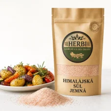 Himálajska soľ jemná, 500 g – ružové kryštáliky čistej chuti na každodenné varenie