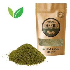 Rozmarýn mletý, 25 g – středomořská chuť pro pečené maso, zeleninu i bylinkové směsi