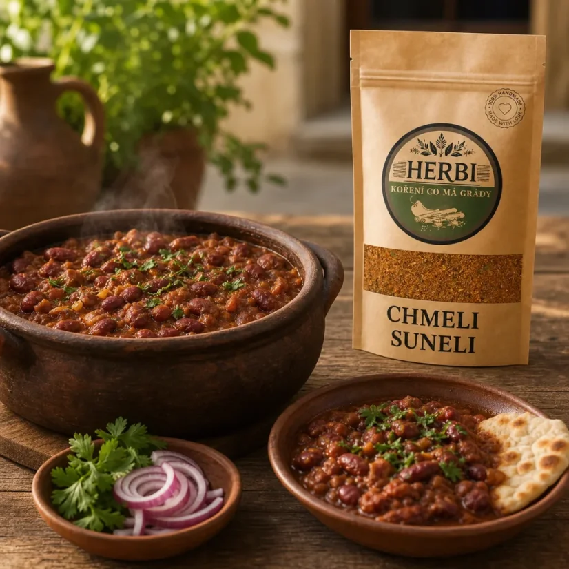 Chmeli Suneli, 50 g – tradiční gruzínské koření na maso, zeleninu i polévky