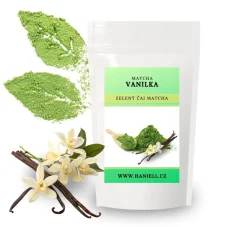 Zelený čaj Matcha Vanilka – jemná harmonie chuti a vůně