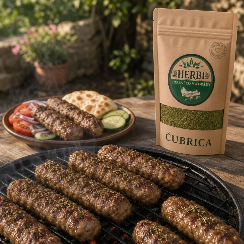 Čubrica – aromatická balkánska zmes korenia - Hmotnosť: 100 g