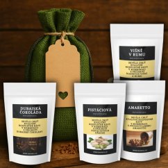 Darčekové vrece kávy – Inšpirácia