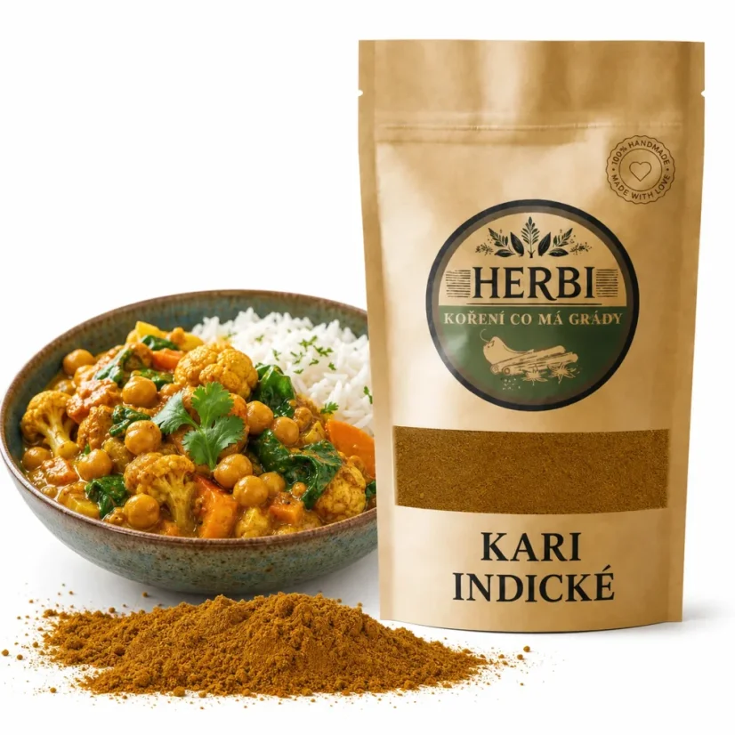 Indické karí, 50 g – aromatická exotická zmes na varenie