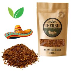 Sombréro grill, 100 g – lehce pikantní směs na maso s hořčicí a římským kmínem Sombréro grill, 100 g – lehce pikantní směs na maso s hořčicí a římským kmínem