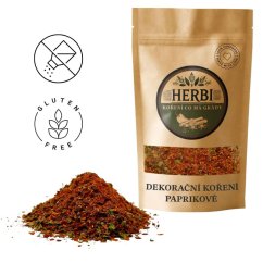 Dekorační koření PAPRIKOVÉ, 50 g – barva a vůně pro maso i zeleninu