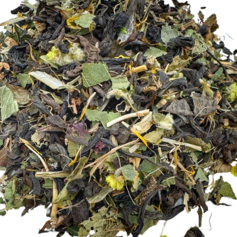 Bylinný čaj Detox s červeným čajem Pu-Erh a očistnými bylinami - Hmotnost:: 200 g