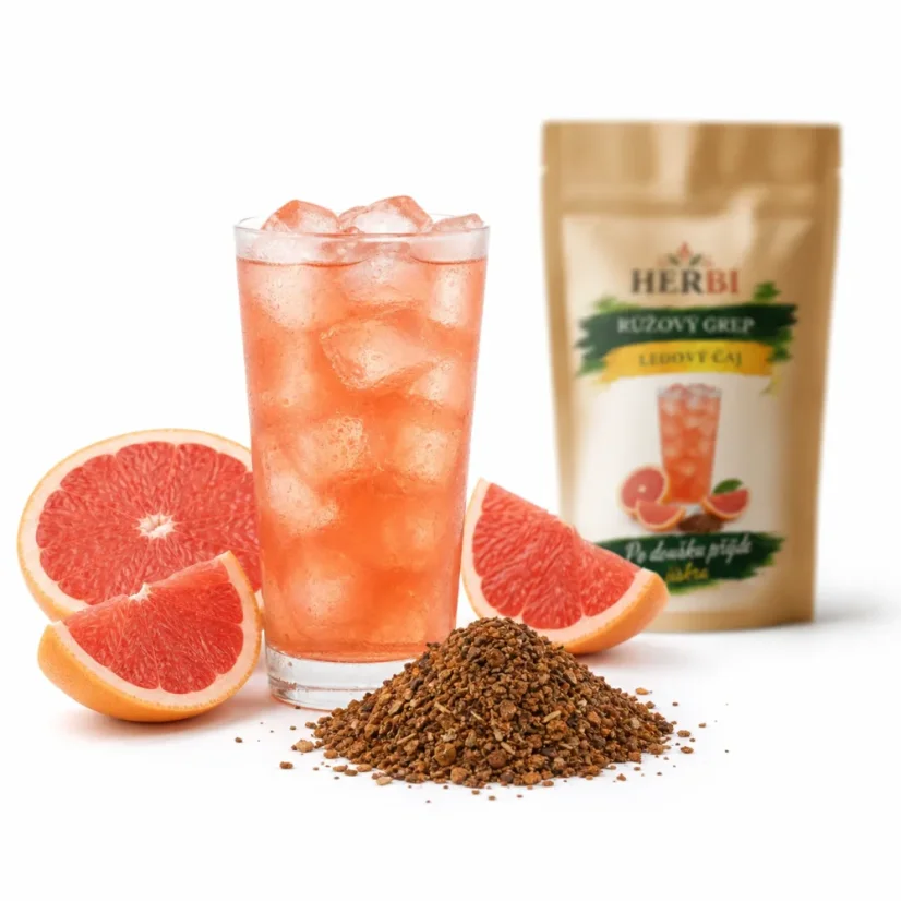 Růžový grep – ovocný cold brew čaj - Hmotnost: 1000 g