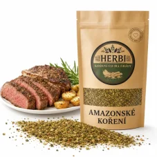 Amazonské koření, 50 g– směs s pepřem a česnekem na steaky a maso