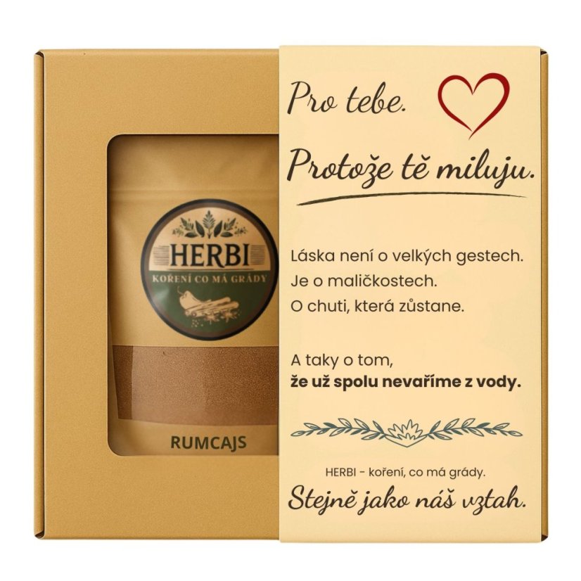 Dárková sada Protože tě miluju – Rumcajs, Manka a Cipísek