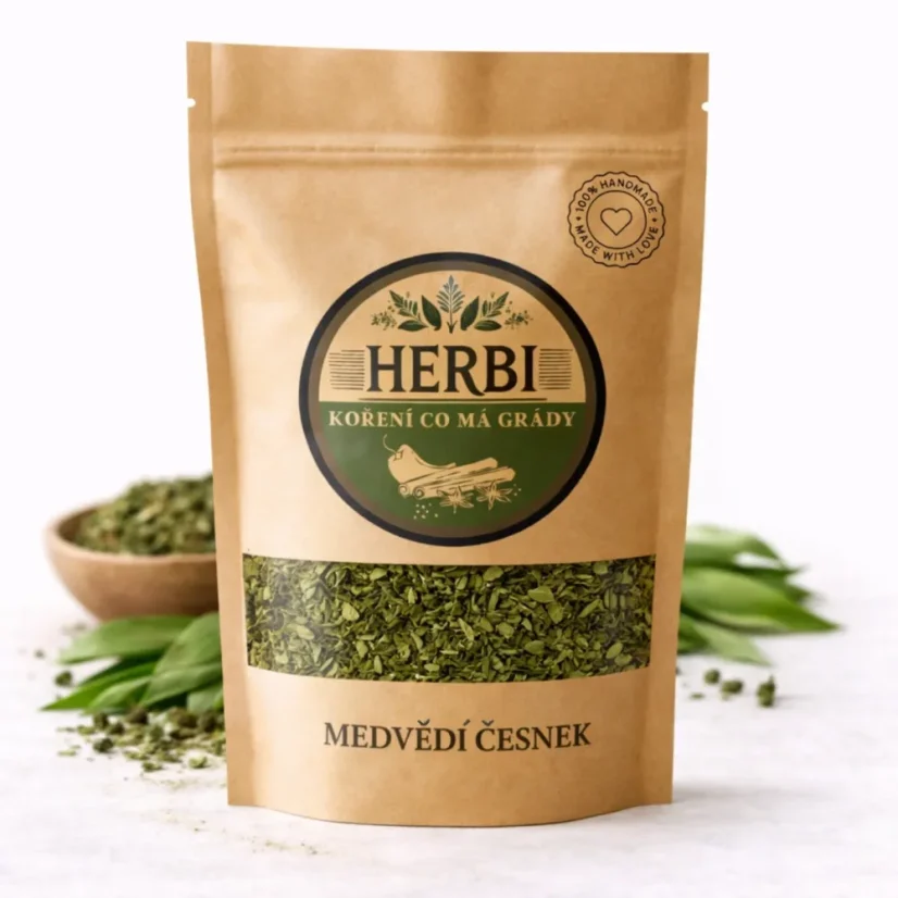 Medvedí cesnak – aromatická bylinka pre sviežu chuť - Hmotnosť:: 25 g