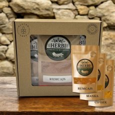HERBI darčeková sada: Rumcajs, Manka a Cipísek – korenie s príbehom