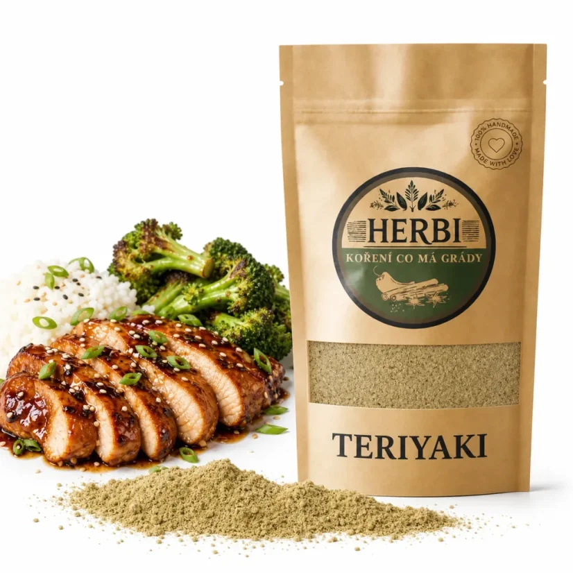 Teriyaki – sladko-slané koření pro asijskou kuchyni - Hmotnost: 50 g