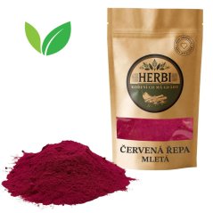 Červená řepa mletá, 50 g – přírodní barvivo a chuť do smoothie, těsta i pomazánek