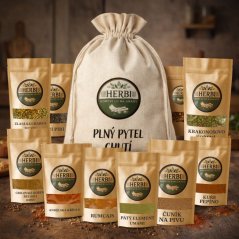 Darčekový vak korenia TOP OF HERBI | 10 zmesí