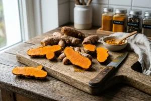 Kurkuma bez omáčky: pôvod, chuť a využitie