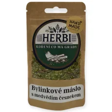 Bylinkové maslo s medvedím cesnakom
