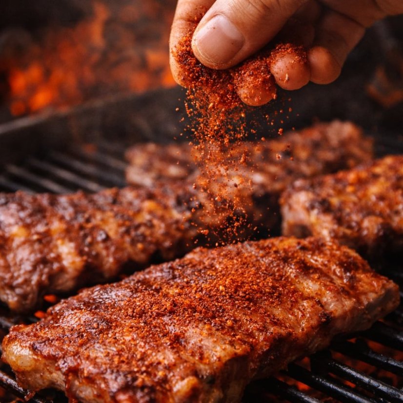 Adamove rebrá – pikantná zmes s medom na grilovanie a pečenie