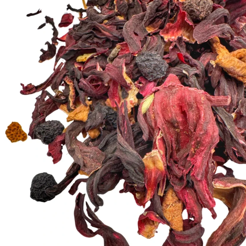 Bylinný čaj Vitalita – povzbuzující ovocná směs bez kofeinu - Hmotnost:: 1000 g