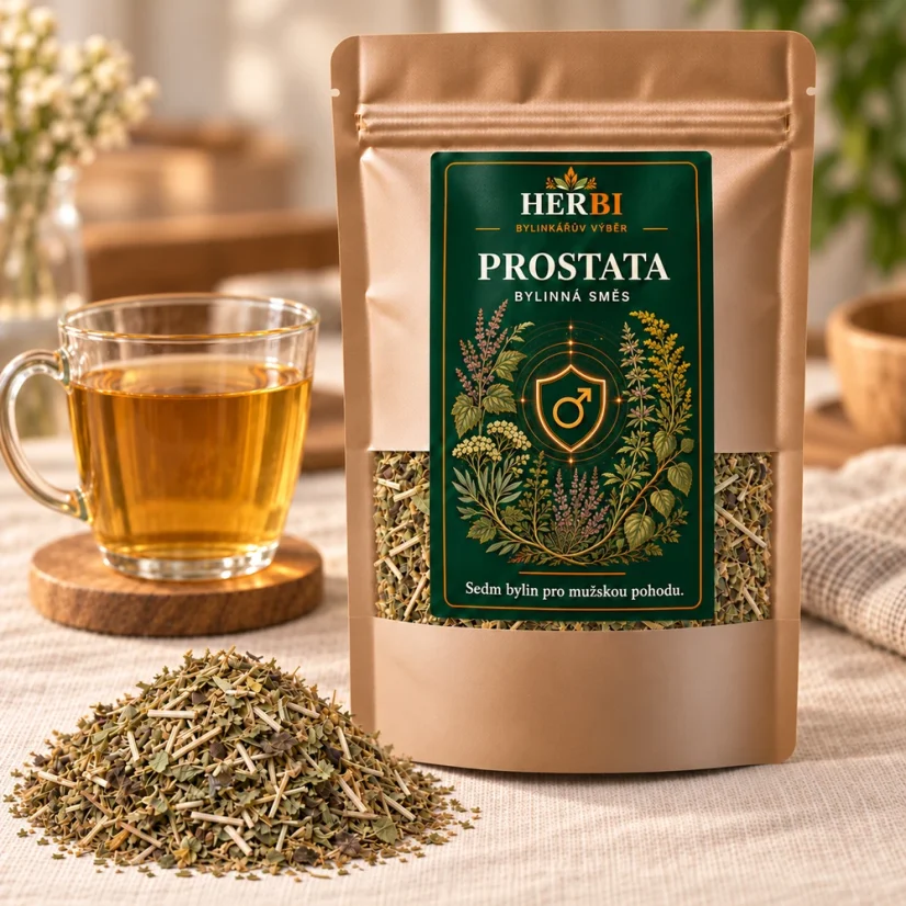 Bylinný čaj Prostata – směs pro mužskou pohodu - Hmotnost: 100 g