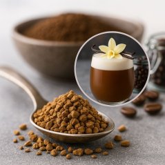 Rozpustná káva Vanilková – jemná káva s prirodzenou sladkosťou