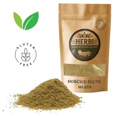 Horčica žltá mletá, 100 g – aromatické korenie do omáčok a marinád