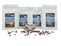 Gegustační sada Kávy Střední Amerika – 4 × 200 g výběrové arabiky