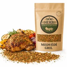 Medvědí gril, 100 g – aromatická bylinková směs na maso i zeleninu