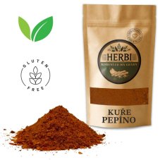 Kurča Pepíno, 50 g – korenie na pečené kurčatá a mleté ​​kuracie mäso