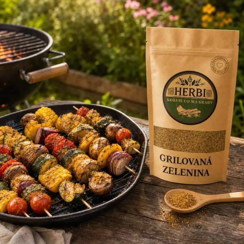 Grilovacie korenie na zeleninu, 50 g – aromatická zmes na pečenú a grilovanú zeleninu