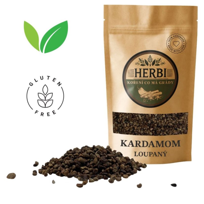 Kardamom lúpaný, 10 g – intenzívna aróma pre sladké aj slané jedlá