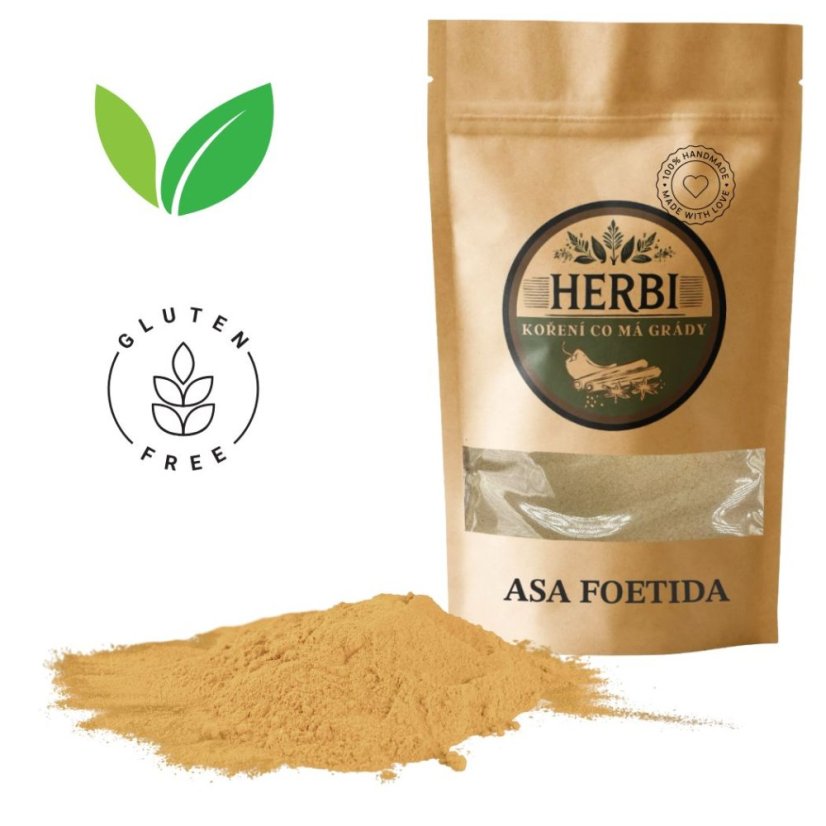 Asa foetida, 10 g – intenzivní indické koření na luštěniny
