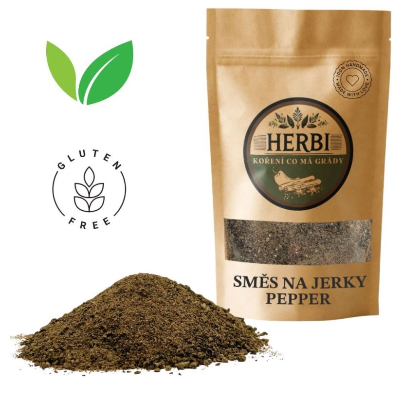 Pepper zmes na jerky, 100 g – výrazná chuť s ostrým šmrncom
